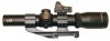 Fullfield TAC30 Riflescope With Fastfire II Sight 1-4x24mm Illuminated Ballistic CQ 5.56 Reticle 30mm Tube Matte Black Finish