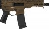 MK4, DISSENT, Semi-automatic Pistol, AR, 9MM, 6.5" Threaded Barrel, 1/2x28, CMMG Zeroed Linear Compensator, Cerakote Finish, Midnight Bronze, TriggerTech AR-D 2-Stage Trigger, 5.5" M-LOK Handguard, CMMG Zeroed Polymer Grip, 30 Rounds, 2 Magazines 94A6867
