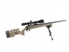 PACKAGE RIFLE B-14 HMR Hunting & Match Rifle .308 Winchester 20 Inch Threaded Barrel 5/8-24 TPI Matte Blue Finish Bergara HMR Molded Stock With Mini-Chassis 4 Round