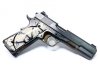 Turnbull VIP | 45ACP, 5" Barrel, Turnbull Case Hardened Frame with Blued Slide, High Polished Slide and Controls, Mammoth Ivory Grips, 2 8 Rd Magazines, Display Case