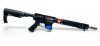 GMR-15 Rifle |9mm 14.5" Polished Stainless Barrel, 12.5" RC Handguard, Blue Thermal Dissipator / Controls, TF Magwell, Silent Captured Recoil Spring, 3-Port Vertical Comp, MFT Stock, JP Trigger, 10 Round Glock Magazine