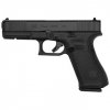 17 Gen5, Striker Fired, Full Size, 9MM, 4.49" Marksman Barrel, Polymer Frame, Matte Finish, Fixed Sights, 17Rd, 3 Magazines, Ambidextrous Slide Stop Lever, Flared Mag Well, nDLC Finished Slide and Barrel, No Finger Grooves, Front Serrations G17517