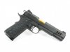 President-Boardroom Series|45ACP , 5" Barrel, Windowed Tri Cut Slide, One-Piece MSH/Magwell, 9mm/.45 ACP, DLC Finish, Titanium Nitride Barrel