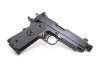 Nighthawk Custom Silent Hawk Commander 1911 |45ACP Threaded Barrel (.578x28), G10 Grips, Heinie Tritium Tall Suppressor Night Sights, 1-Piece Magwell, Custom Tri-Cut Slide, 2 8-Round Magazines
