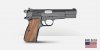 SA-35 | 9x19mm, 4.7" Barrel, Steel Frame, Checkered Walnut Grips, White Dot Front Sight, Serrated Tactical Rear Sight, 15 Round Magazine