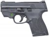 Model M&P9 Shield M2.0 With Crimson Trace Green Laserguard 9mm 3.1 Inch Barrel Armornite Finish White Dot Sights Polymer Frame/Grips No Thumb Safety 8 Round