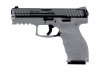 DISCONTINUED VP9 Grey |9mm 4.09 Inch Barrel 3-Dot Sights Black Slide Grey Frame, Picatinny Rail, Two 15 Round Magazines