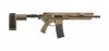 MCX Pistol FDE w/ Side-Folding Stabilizing Brace |5.56mm 11.5 Inch Barrel Aluminum Keymod Handguard Ambi Controls Side Folding PSB Flat Dark Earth Finish 30 Round