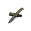 9070BK-1 Claymore Auto | 3.6in Drop Point Blade, Plain Edge, CPM-D2 Steel, Green Grivory Handle, Black Class, NOT SHIPPABLE
