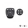 Tek-Mount Mini Kit | Receiver, Disk, Hardware, Black