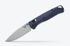 Bugout Axis | 3.24" Drop Point Blade, Plain Edge, CPM-S90V Steel, Crater Blue Aluminum Handle, Blue Class, Shippable