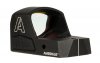 Haven, Red Dot, 3.5 MOA Dot, RMR Footprint, Includes AmeriGlo Glock Optic Compatible Iron Sights (GL-524), Black HVN03