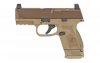 FN America, FN 509, MRD, Semi-automatic, Striker Fired, Compact, 9MM, 3.7" Barrel, 1-12Rd, 1-15Rd, Non-Manual Safety, Interchangeable Backstraps, FN Optics Mounting System, Ambi Slide Stop Lever, Ambi Magazine Release, FN Sof