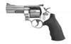 610, N Frame Revolver, Double Action/Single Action |10MM, 4" Barrel, Stainless Steel Frame, Matte Stainless Steel Finish, Synthetic Grips, 6Rd, (3) 6-Shot Moon Clips Included, Adjustable Rear Sight, Massachusetts Compliant 12463