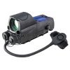 MOR PRO, Non Magnified Red Dot with Green Laser/IR, 1X30mm, 4.3 MOA Dot, Quick Detach, Fits Picatinny, Black 0687741