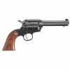 Bearcat .22 Long Rifle 4 Inch Barrel Blue Finish Fixed Sights Wood Grips 6 Round