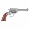 Bearcat .22 Long Rifle 4 Inch Barrel Stainless Steel Finish Fixed Sights Wood Grips 6 Round