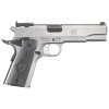 SR1911 Target 9mm Luger 5 Inch Barrel Low-Glare Stainless Finish Bomar-Style Adjustable Sights Deluxe Checkered G-10 Grips 9 Round