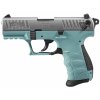 Model P22 .22LR 3.4 Inch Barrel Angel Blue Finish Picatinny Rail 10 Round CA Compliant NOT TRANSFERABLE IN MN-MELTING POINT RESTRICTION