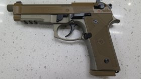 Pistola Fogueo 9mm Bruni 92n Italiana Beretta + 50 Balas