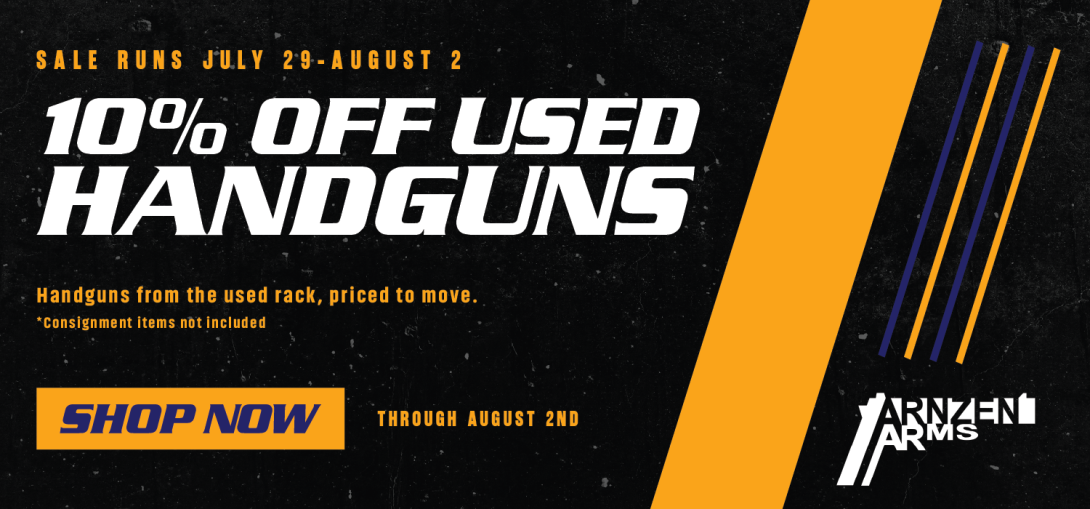 2026 Summer Used Handgun Sale